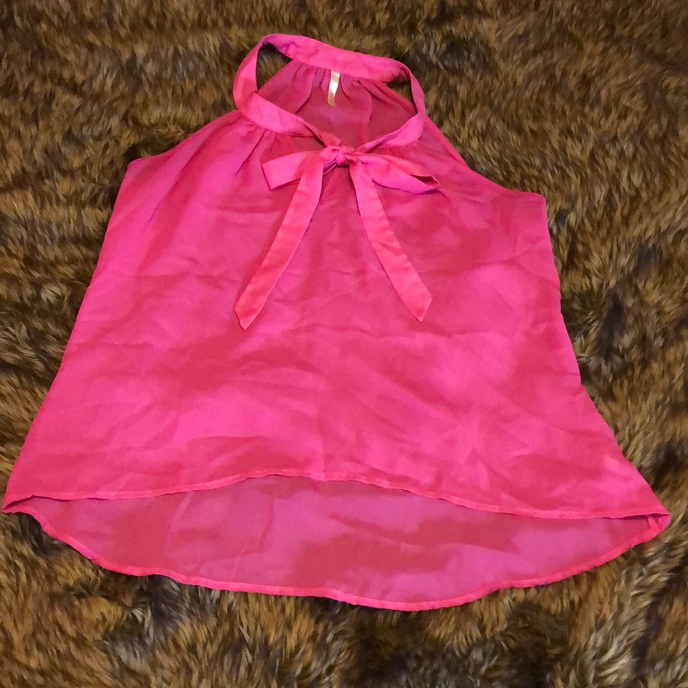 Pink Sheet Blouse